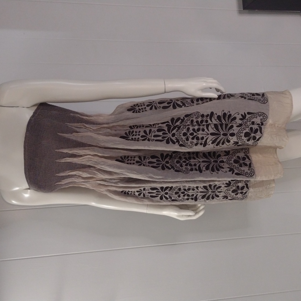 Lapis skirt or dress.